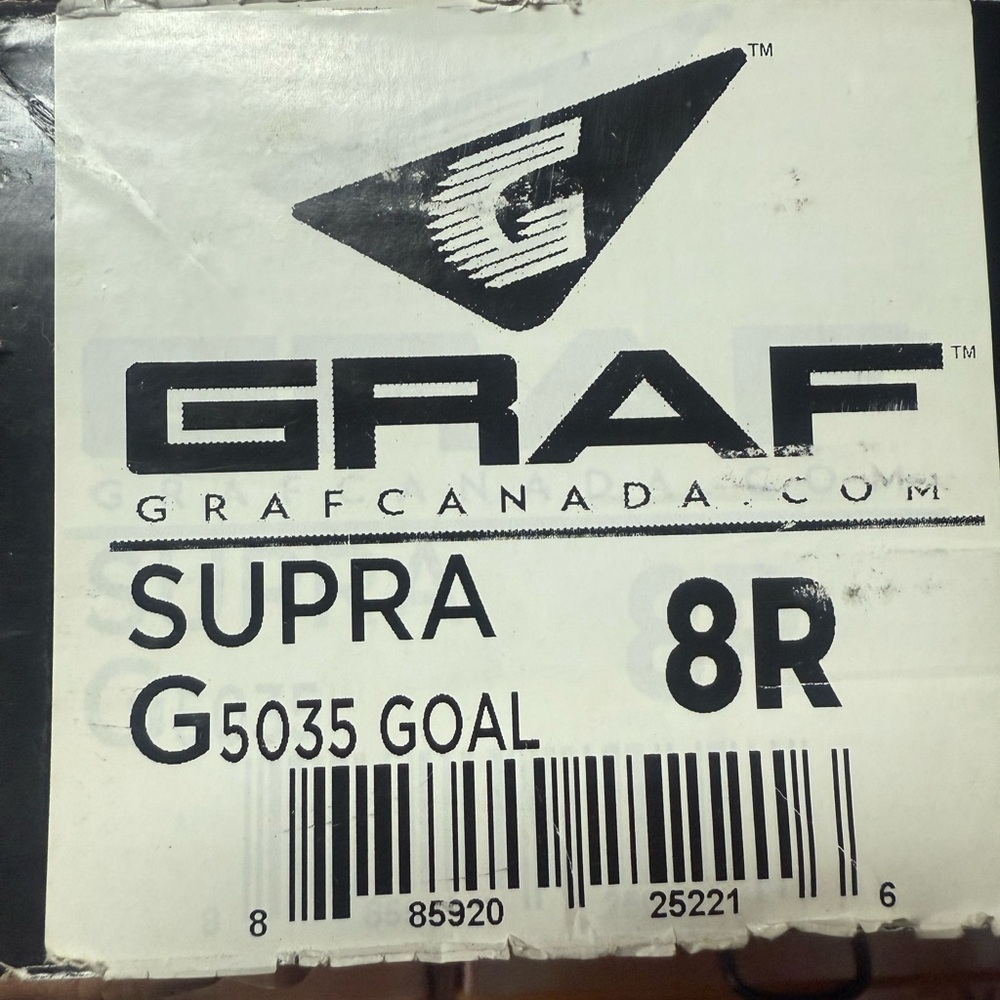 Graf Supra G5035 Goalie Skates Hockey  - Black